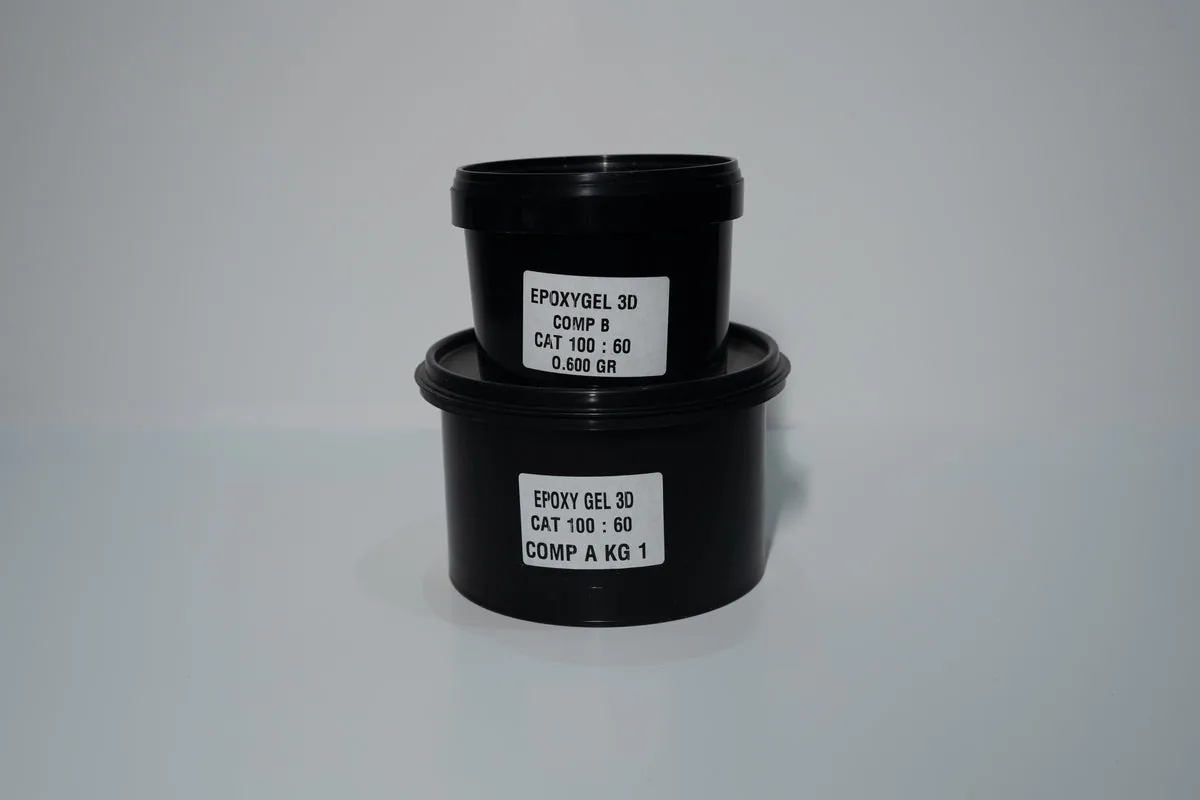 EpoxyGel 3D – Rășină epoxidică bicomponentă transparentă