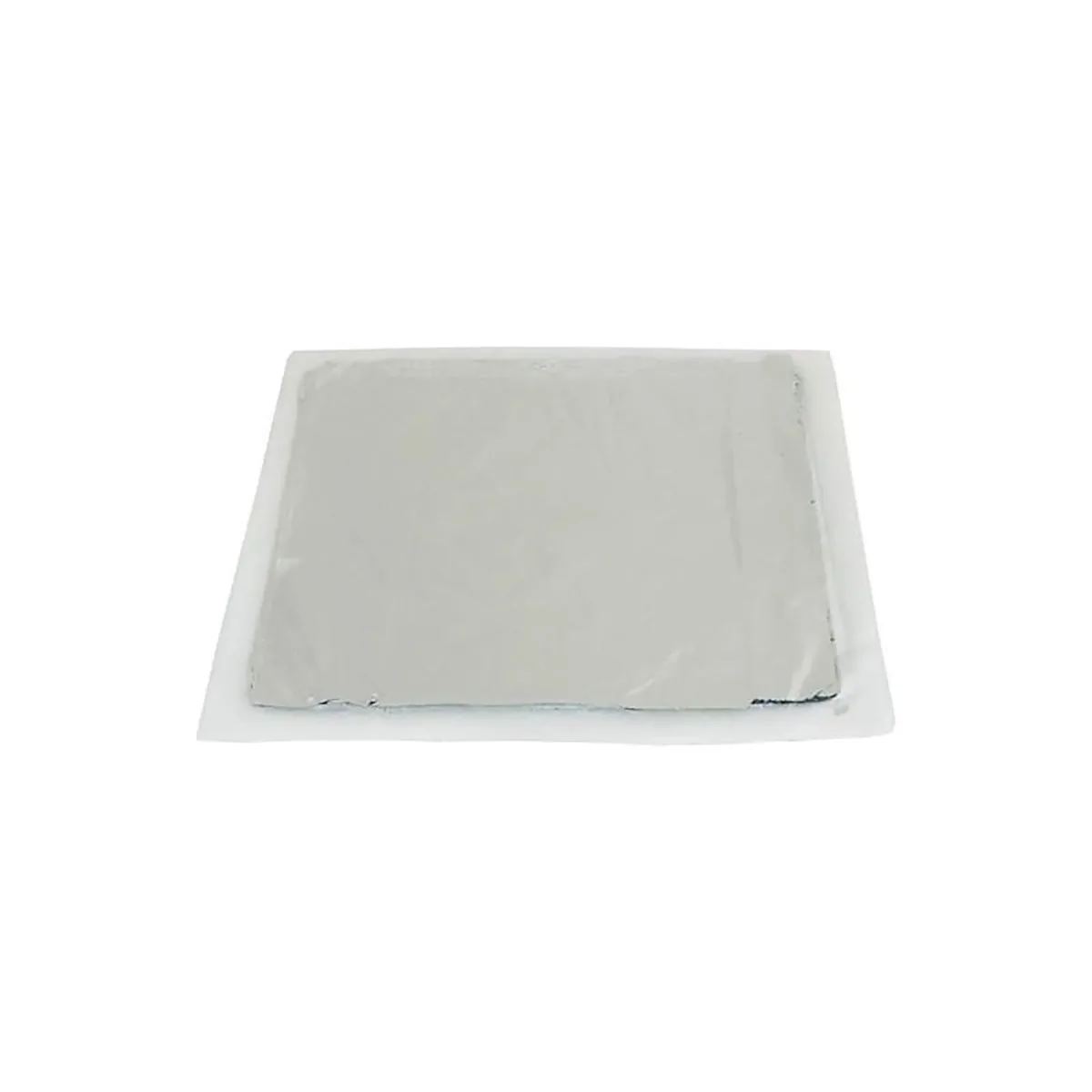 Foiță decorativă stucco, argintie - 16x16 cm (Set 100 bucati)