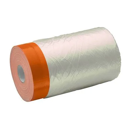 Folie de protecție cu bandă de mascare extensibilă (140cmx20m)