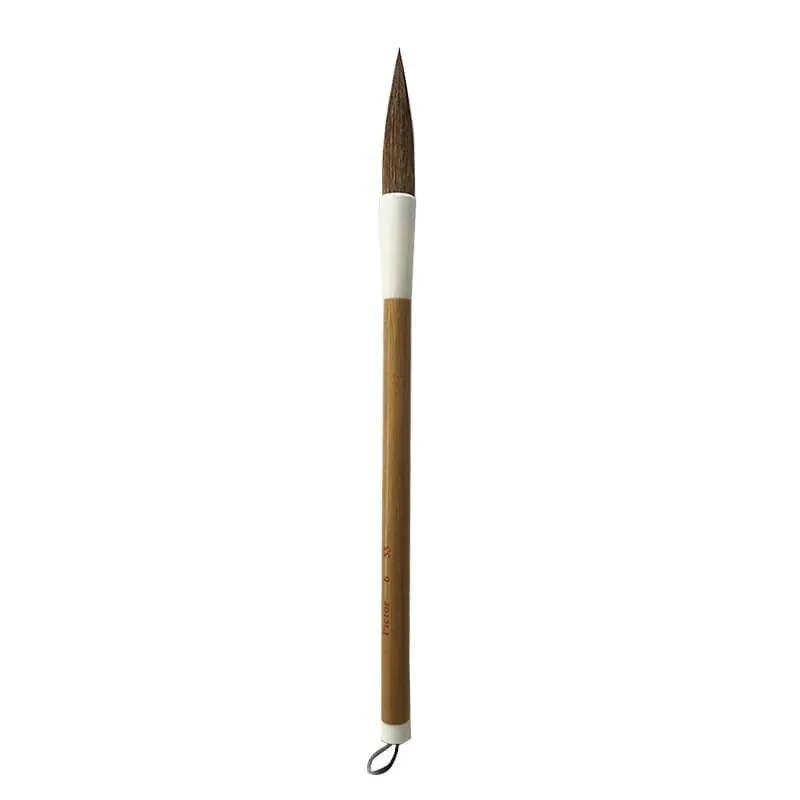 Pensulă pentru detalii fine, păr de zibelină și mâner din bambus, 55 mm
