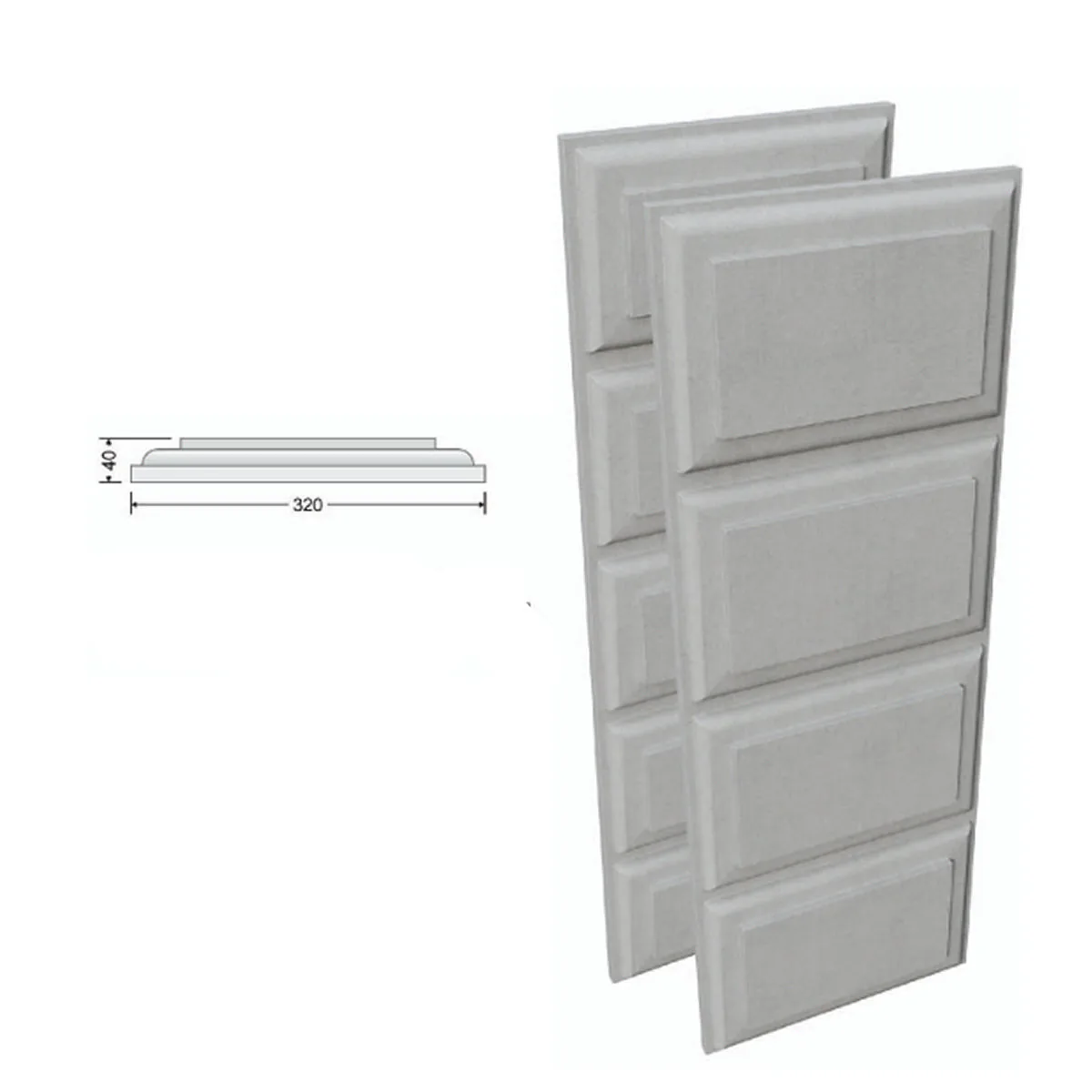Placă decorativă – P743