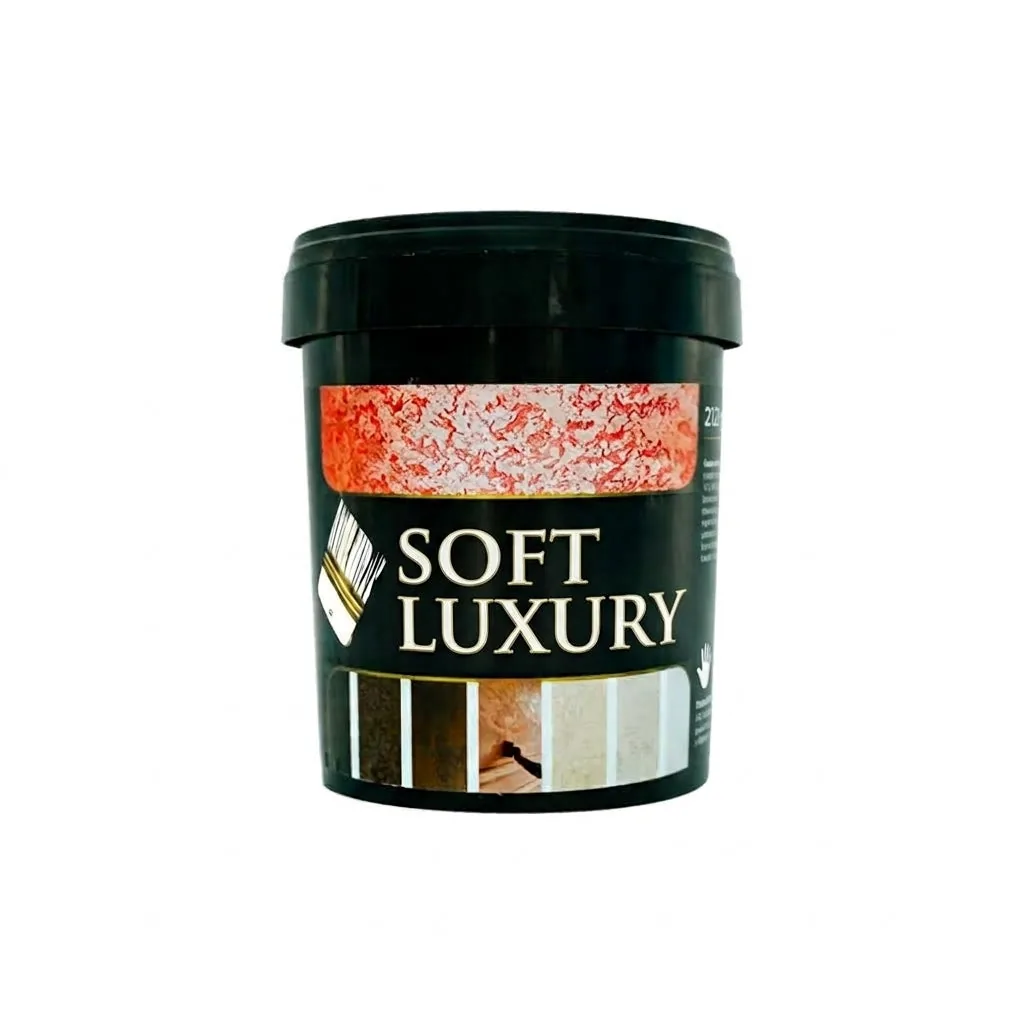 Vopsea decorativă pensulată, Soft luxury, Decosti (1 L)
