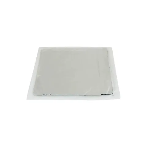 Foiță decorativă stucco, argintie - 16x16 cm (Set 500 bucati) – poza 1