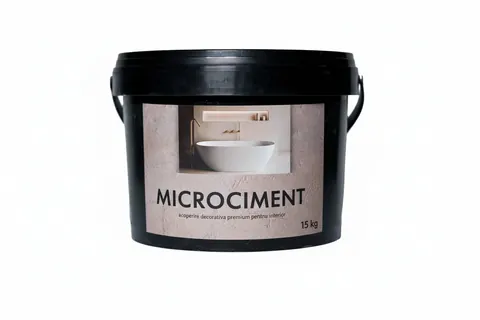 Microciment, acoperire decorativă premium pentru interior, 15 kg, Decosti – poza 1
