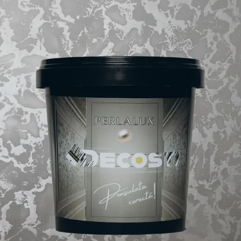 Vopsea decorativă cu reflexe perlate PERLALUX, Decosti (1 L) – poza 2