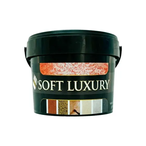 Vopsea decorativă pensulată, Soft luxury, Decosti (1 L) – poza 2