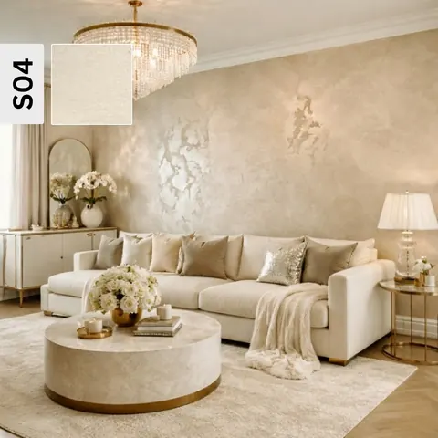 Vopsea decorativă Velvet pearl finish, Decosti diverse culori (1 L) – poza 6
